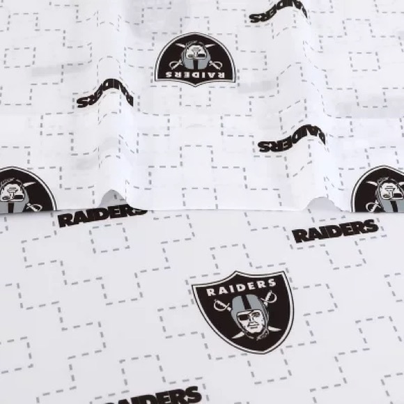 Las Vegas Raiders NFL Bed-In-A-Bag Comforter and Sheet Set - Picture 8 of 8